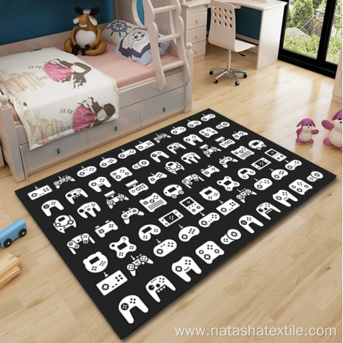 Boy bedroom Video game console carpet